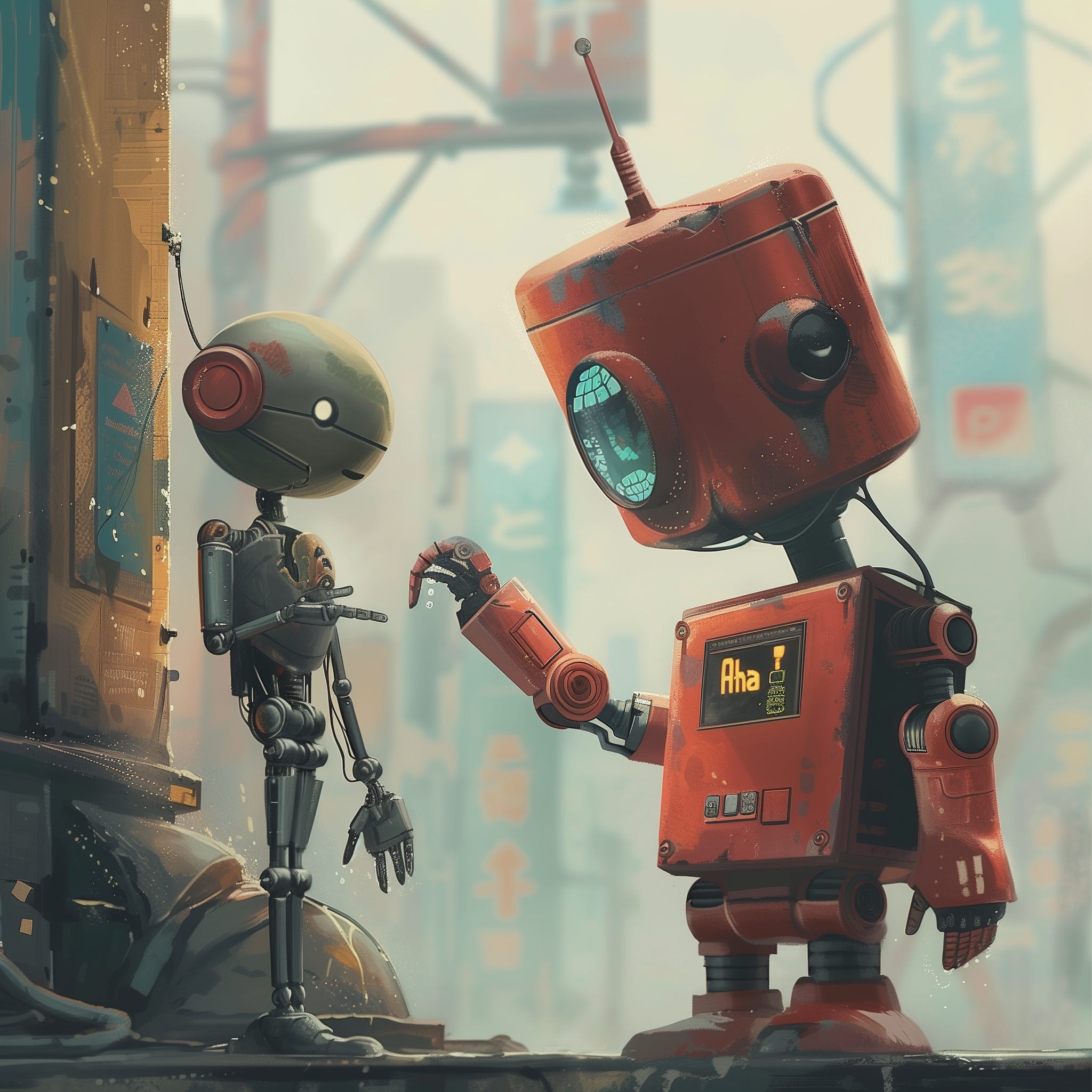An image symbolizing the shift from predictive algorithms to a system that listens for human creativity and longing.