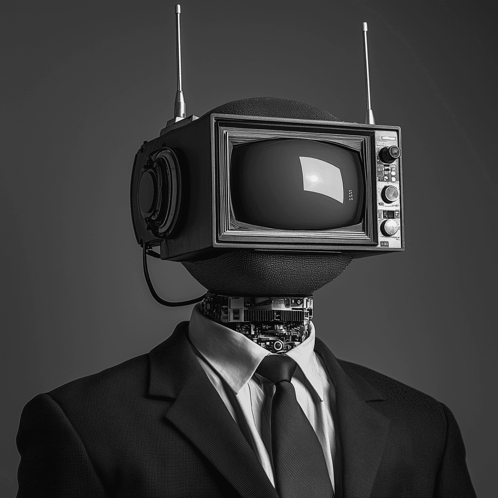 An illustration of 'Intentcasting,' where AI agents facilitate a sophisticated dialogue between consumers and brands, replacing old advertising models.