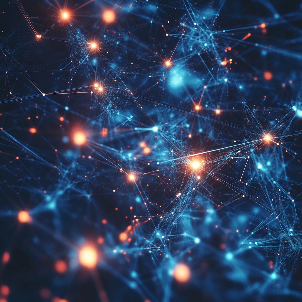 An artistic rendering of a new internet, built from the material of imagination rather than just code.